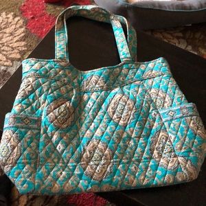 Vera Bradley pleated Tote